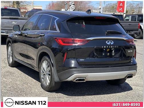 Black Obsidian 2023 INFINITI QX50 LUXE AWD