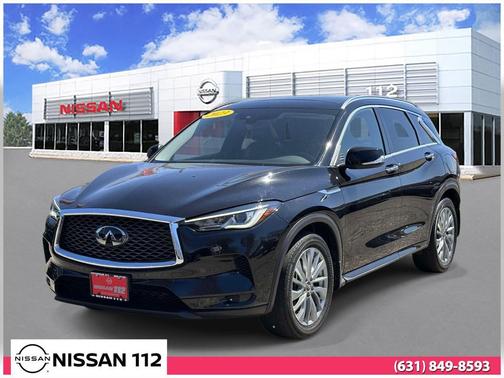 Black Obsidian 2023 INFINITI QX50 LUXE AWD
