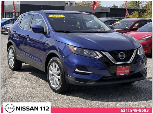 Caspian Blue Metallic 2021 Nissan Rogue Sport S