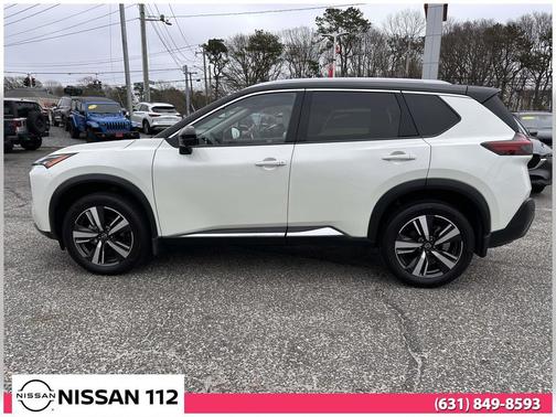 Pearl White 2023 Nissan Rogue SL