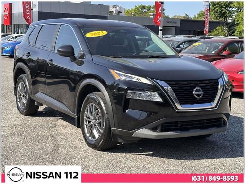 Super Black 2023 Nissan Rogue S