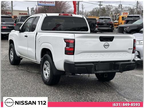 Glacier White 2023 Nissan Frontier S