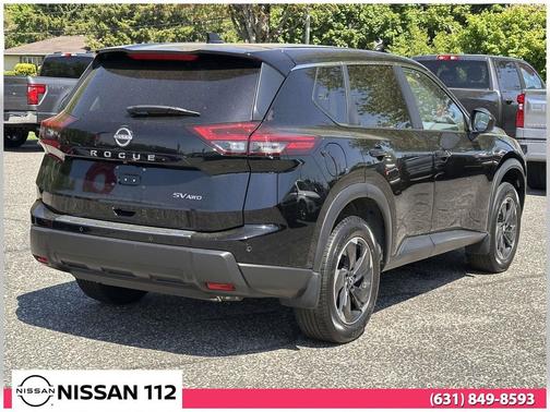 Super Black 2024 Nissan Rogue SV
