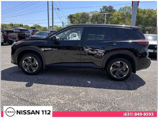 Super Black 2024 Nissan Rogue SV