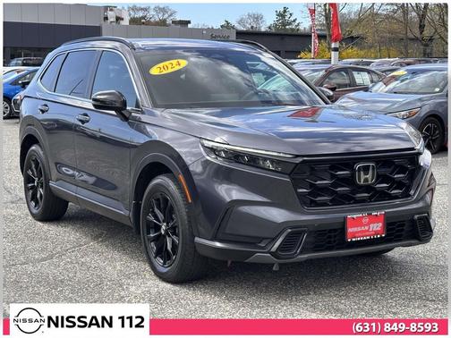 Canyon River Blue Metallic 2024 Honda CR-V Hybrid Sport AWD