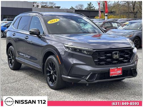 Canyon River Blue Metallic 2024 Honda CR-V Hybrid Sport AWD