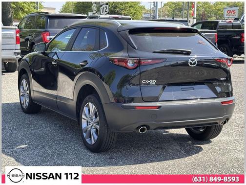 Jet Black Mica 2023 Mazda CX-30 2.5 S Preferred Package