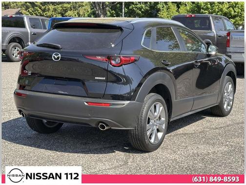 Jet Black Mica 2023 Mazda CX-30 2.5 S Preferred Package