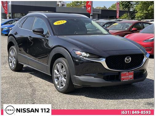 Jet Black Mica 2023 Mazda CX-30 2.5 S Preferred Package