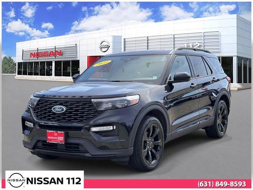 Agate Black Metallic 2023 Ford Explorer ST-Line