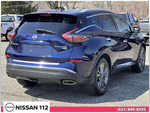 Deep Ocean Blue Pearl 2023 Nissan Murano Platinum Intelligent AWD