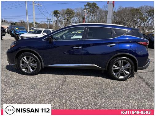 Deep Ocean Blue Pearl 2023 Nissan Murano Platinum Intelligent AWD