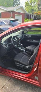 Red 2017 Nissan Sentra SV