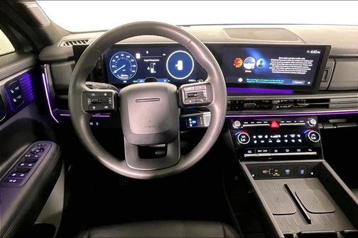 Hampton Gray 2025 Hyundai SANTA FE HEV Calligraphy
