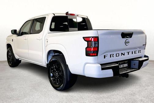 Glacier White 2026 Nissan Frontier SV