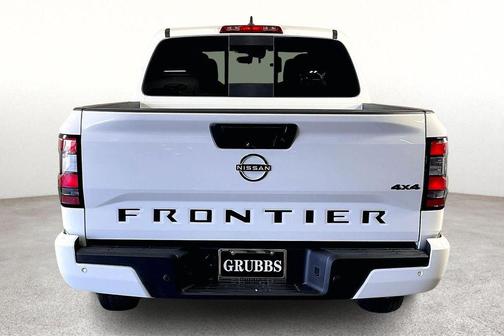 Glacier White 2026 Nissan Frontier SV