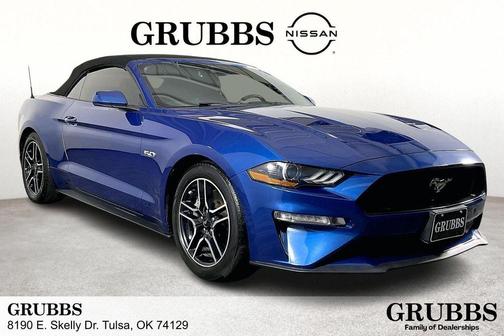 Atlas Blue Metallic 2022 Ford Mustang GT Premium