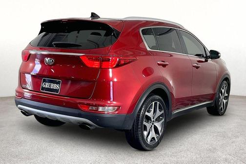 Hyper Red 2017 Kia Sportage SX Turbo