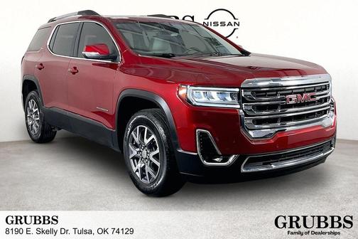 Volcanic Red 2023 GMC Acadia SLT