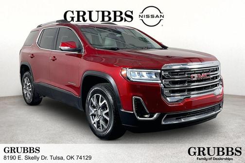 Volcanic Red 2023 GMC Acadia SLT