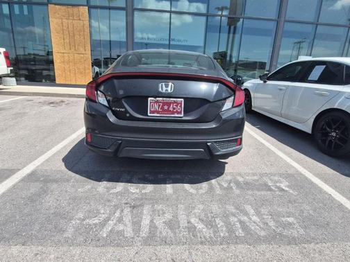 Black 2016 Honda Civic LX