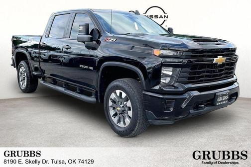 Black 2024 Chevrolet Silverado 2500 Custom