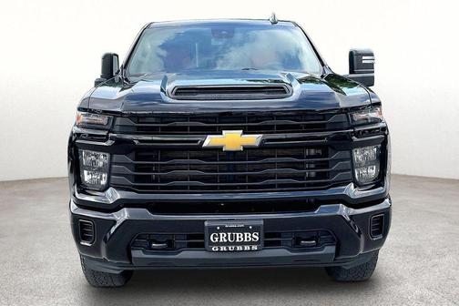 Black 2024 Chevrolet Silverado 2500 Custom
