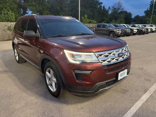 Cinnamon Glaze Metallic 2018 Ford Explorer XLT
