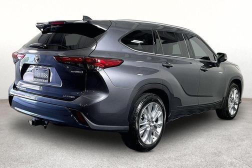 Magnetic Gray Metallic 2021 Toyota Highlander Hybrid Limited