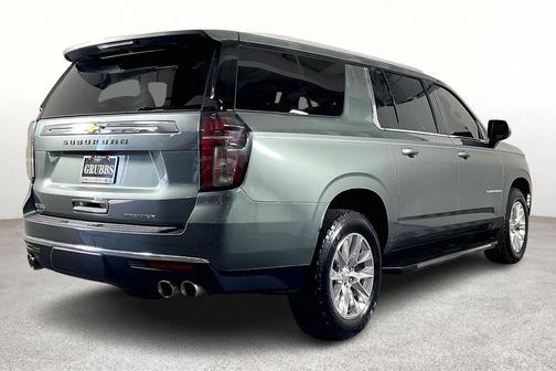 Silver Sage Metallic 2023 Chevrolet Suburban Premier