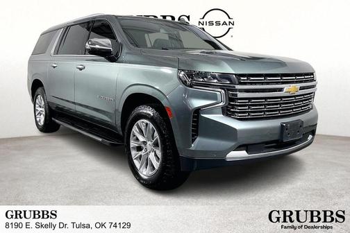 Silver Sage Metallic 2023 Chevrolet Suburban Premier