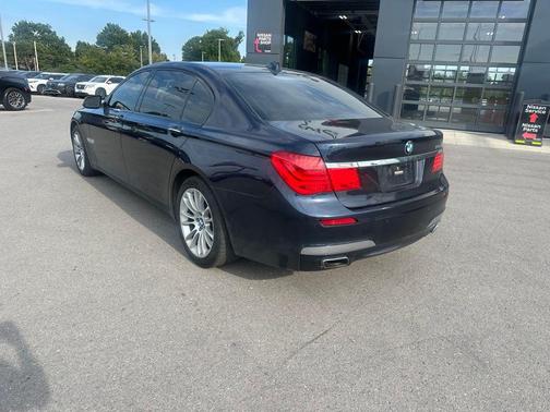 Imperial Blue Metallic 2010 BMW 750 Li