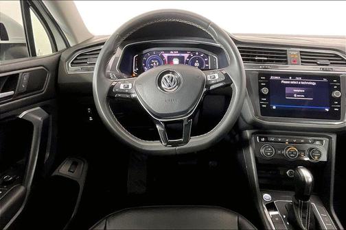 Pure White 2021 Volkswagen Tiguan 2.0T SEL