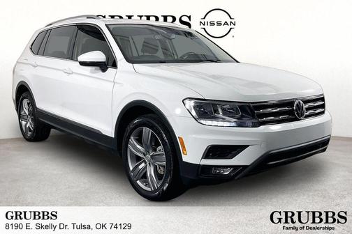 Pure White 2021 Volkswagen Tiguan 2.0T SEL