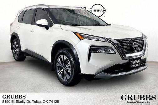 White 2023 Nissan Rogue SV