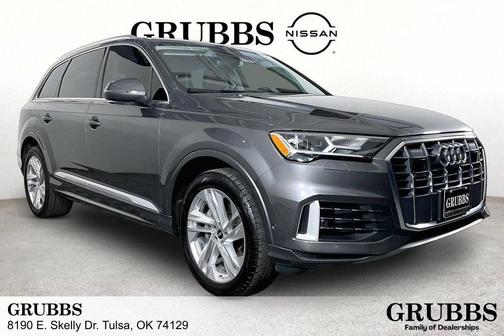 Samurai Gray Metallic 2022 Audi Q7 55 Premium Plus