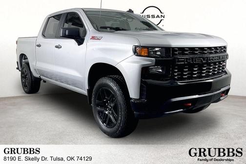 Silver Ice Metallic 2022 Chevrolet Silverado 1500 Limited Custom Trail Boss