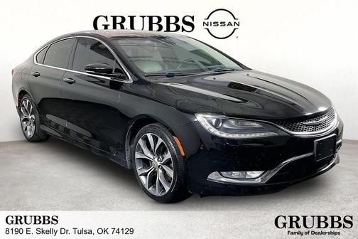 Black Clearcoat 2015 Chrysler 200 C