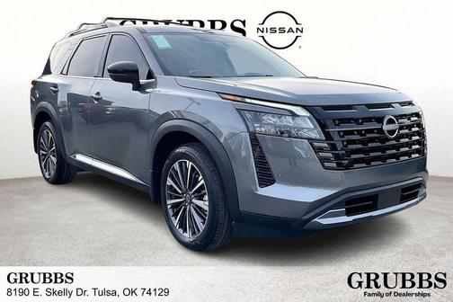 Gun Metallic 2026 Nissan Pathfinder Platinum