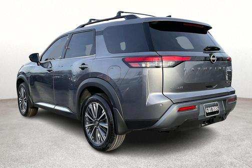 Gun Metallic 2026 Nissan Pathfinder Platinum