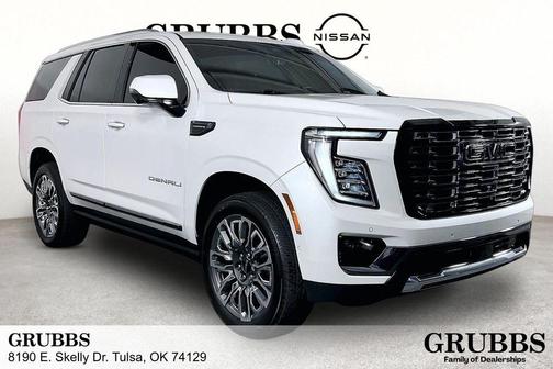White Frost Tri-Coat 2025 GMC Yukon Denali Ultimate