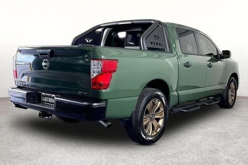 Tactical Green Metallic 2024 Nissan Titan SV