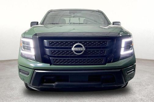 Tactical Green Metallic 2024 Nissan Titan SV