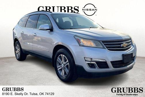 Silver Ice Metallic 2015 Chevrolet Traverse 2LT