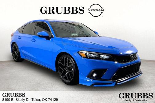 Blue 2024 Honda Civic Sport Touring
