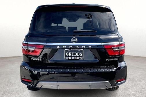 Super Black 2021 Nissan Armada Platinum