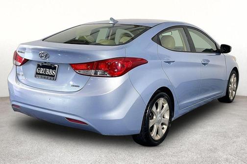 Blue Sky Metallic 2011 Hyundai ELANTRA Limited
