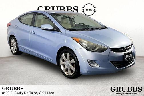 Blue Sky Metallic 2011 Hyundai ELANTRA Limited