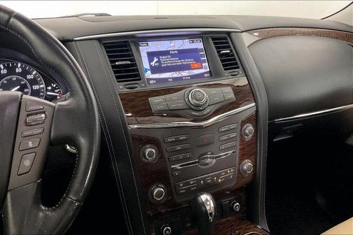 White 2019 Nissan Armada Platinum