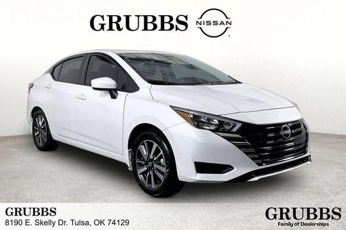Aspen White 2025 Nissan Versa 1.6 SV